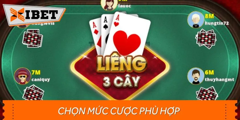Bet thủ lưu ý để chọn mức cược phù hợp