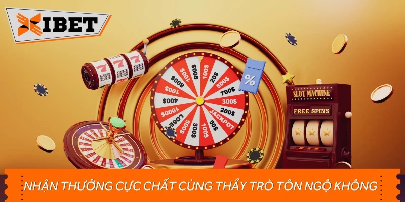 Nhận thưởng cực chất cùng thầy trò Tôn Ngộ Không